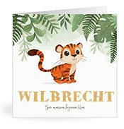 Geboortekaartjes met de naam Wilbrecht
