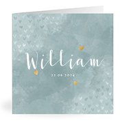 Geboortekaartjes met de naam William