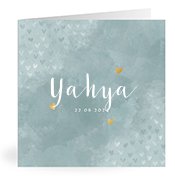 Geboortekaartjes met de naam Yahya