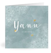 Geboortekaartjes met de naam Yann