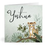 Geburtskarten mit dem Vornamen Yoshua