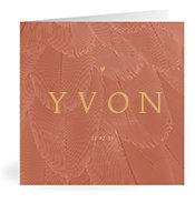 Geboortekaartjes met de naam Yvon